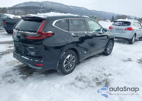 2021 Honda Cr-V Hybrid Ex-L из США, поврежденный, VIN 7FART6H86ME006392